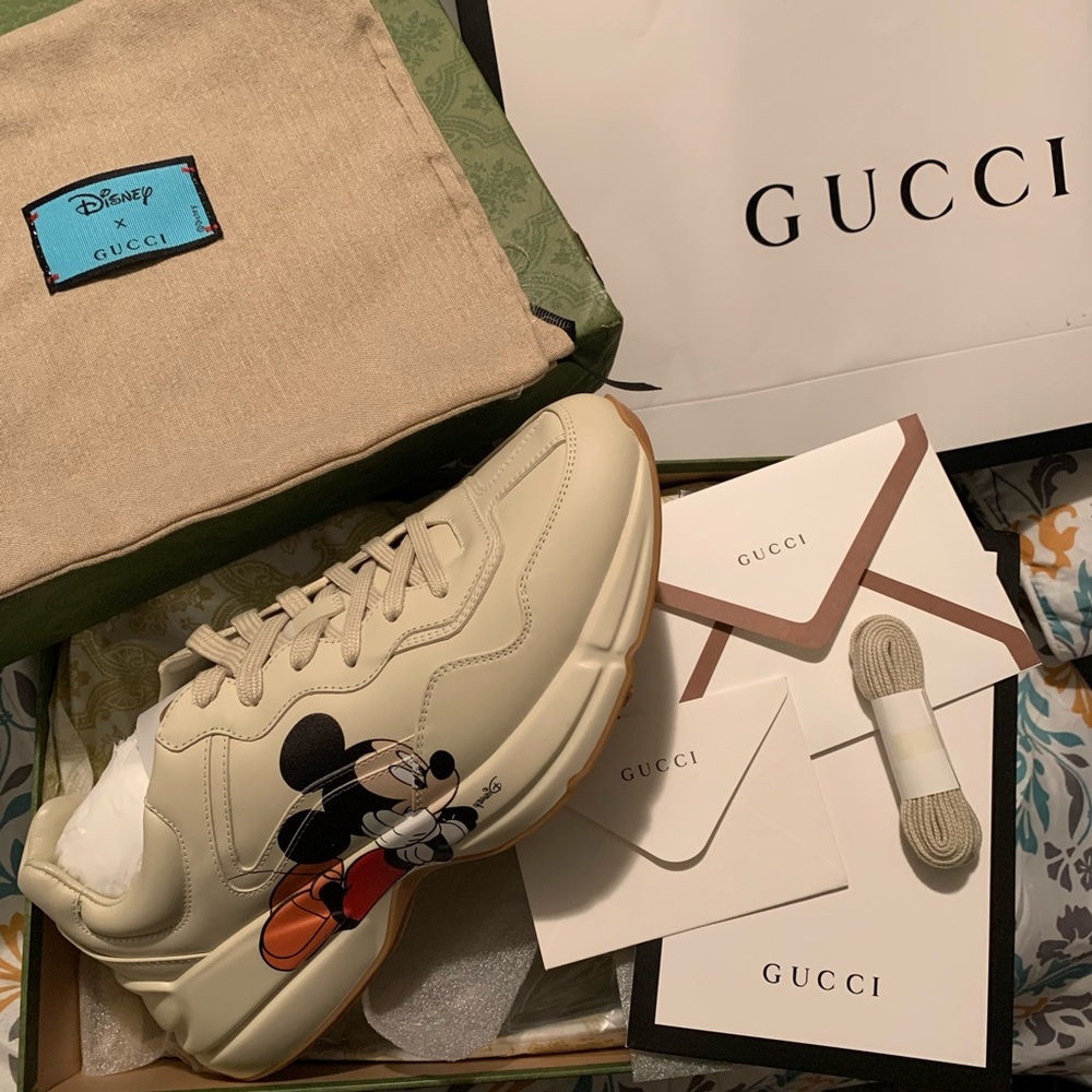 Gucci Rhyton x Disney Sneakers